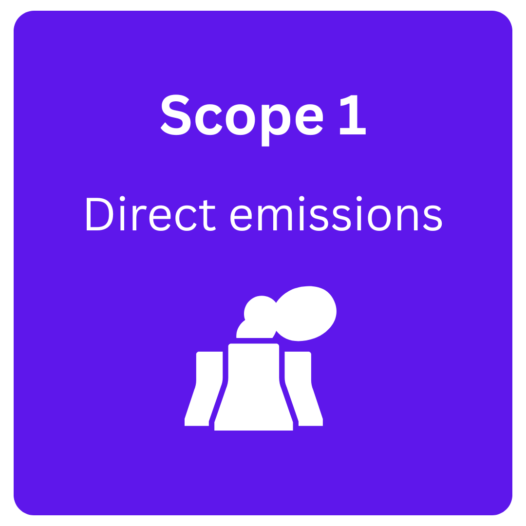 Scope 1: Direct emissions