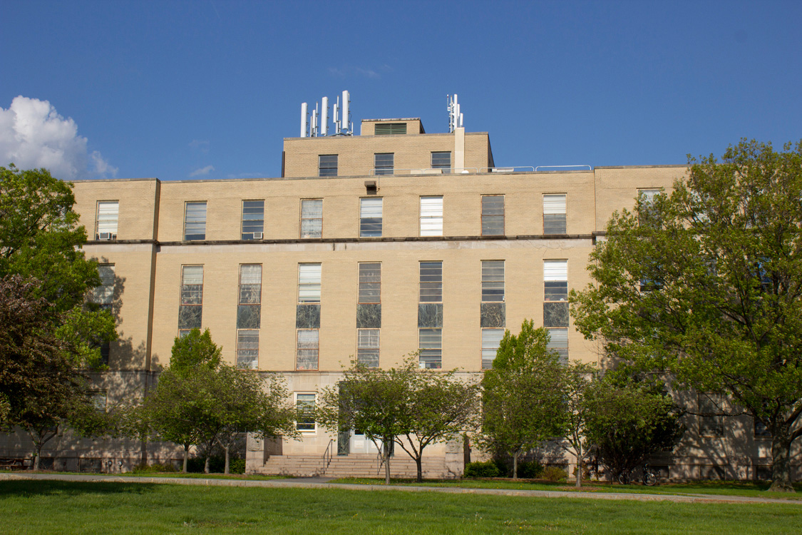 The outside view of Riley-Robb Hall