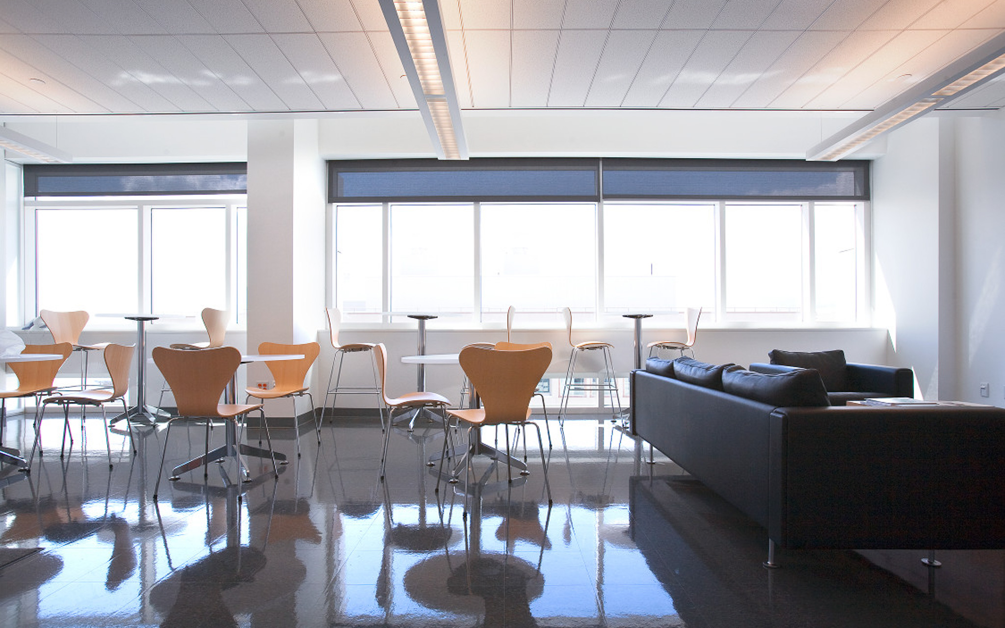 Lounge located within Weill Hall