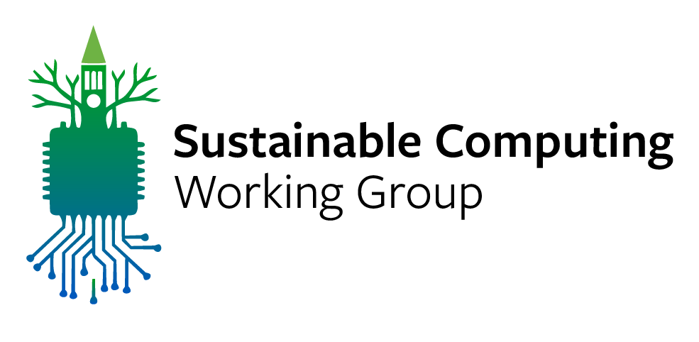 Sustainable Computing working group logo