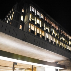 Lights for buildings on campus often have to stay on all night due to their hours of operation according to Jon Ladley, facilities planning manager.