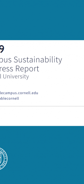 2019 Campus Sustainability Progress Report | Sustainable Cornell