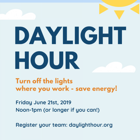 Daylight hour poster
