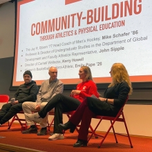 Emily speaks about CSAS at meeting