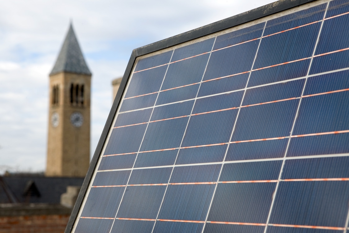 Solar panels on Day Hall