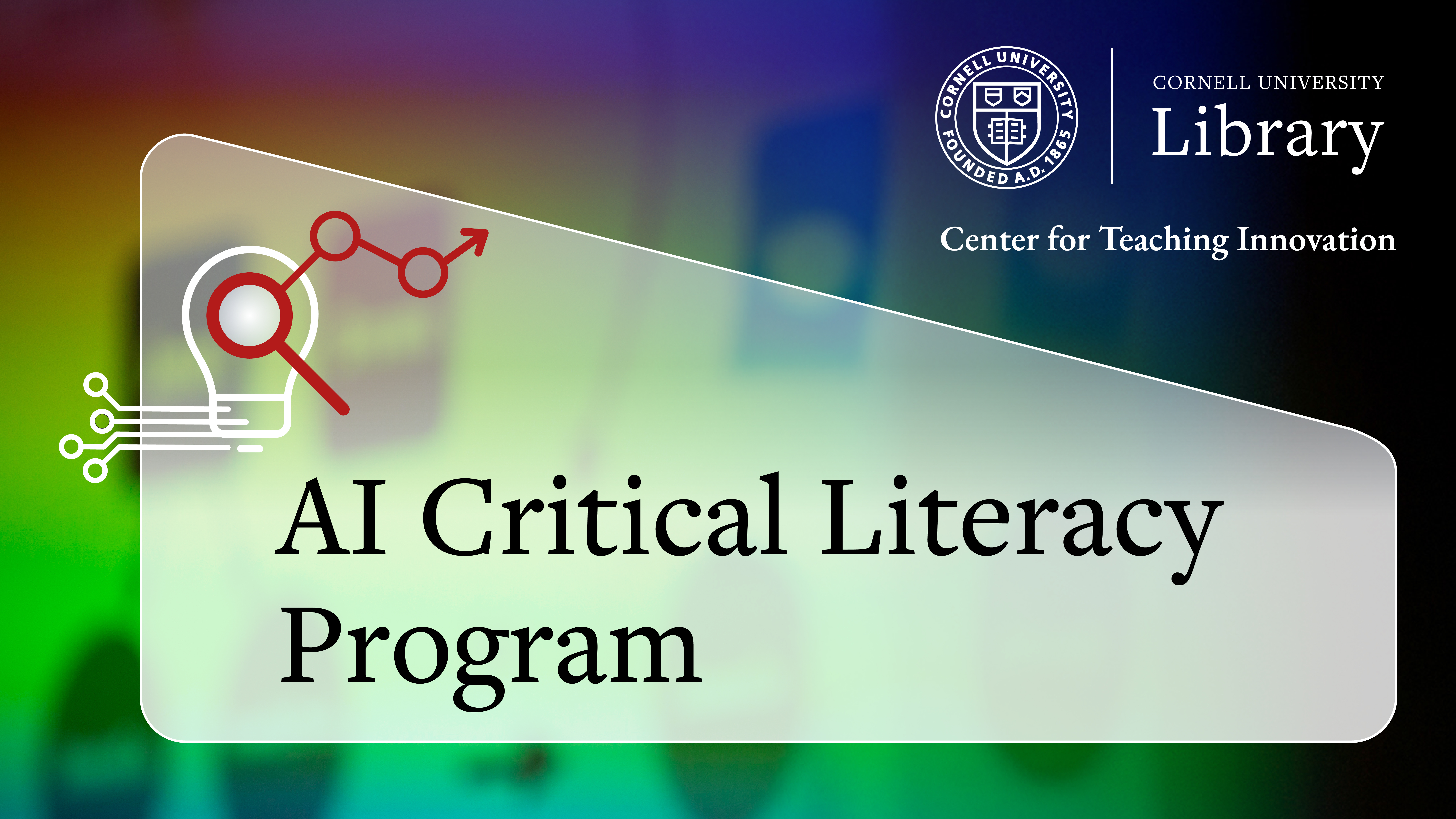AI Critical Literacy Program tittle card